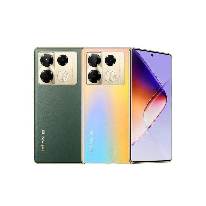 Infinix Note 40 Pro, 6.78'', 256GB + 8GB RAM (UPTO 16GB RAM), Dual SIM, 5000mAh, Black (1YR WRTY)