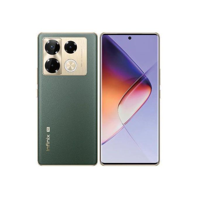 Infinix Note 40 Pro, 6.78'', 256GB + 8GB RAM (UPTO 16GB RAM), Dual SIM, 5000mAh, Black (1YR WRTY)