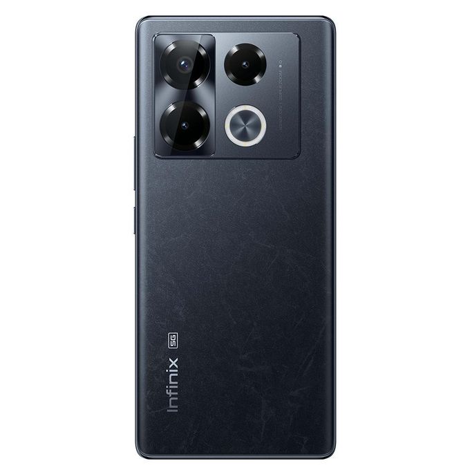 Infinix Note 40 Pro+ 5G, 6.78", 256GB + 12GB RAM (UPTO 24GB), 5000mAh, Obsidian Black (1YR WRTY)