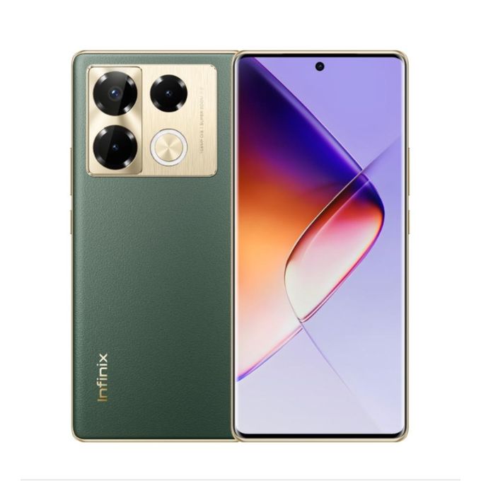 Infinix Note 40 Pro+ 5G, 6.78", 256GB + 12GB RAM (UPTO 24GB), 5000mAh, Obsidian Black (1YR WRTY)