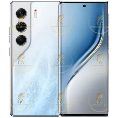 Tecno CAMON 40 6.78'' AMOLED 120Hz, 256GB ROM +8GB RAM * (+8GB Extended), Dual Sim, 50MP, 5200mAh 45W, 4G _Glacier White