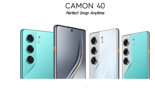 Tecno CAMON 40 6.78'' AMOLED 120Hz, 256GB ROM +8GB RAM * (+8GB Extended), Dual Sim, 50MP, 5200mAh 45W, 4G _Glacier White