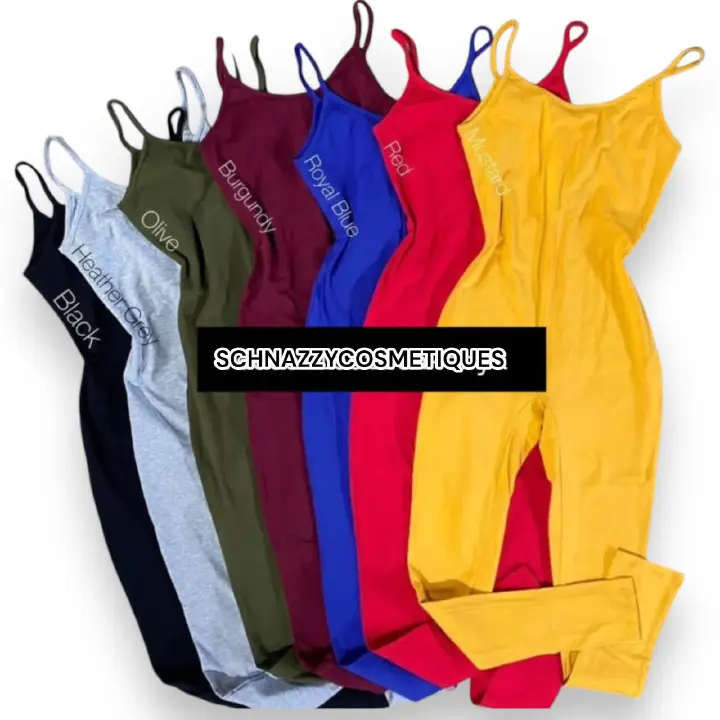1pc Women Jumpsuit Casual Fashion One Piece Tank Top JumpSuit Everywhere Wear Ladies Baddie Trendy ONE SIZE FITS (8-14) High Stretch Best for Size 8-14 Best Colors Navy Maroon Brown Grey Mustard Navy,