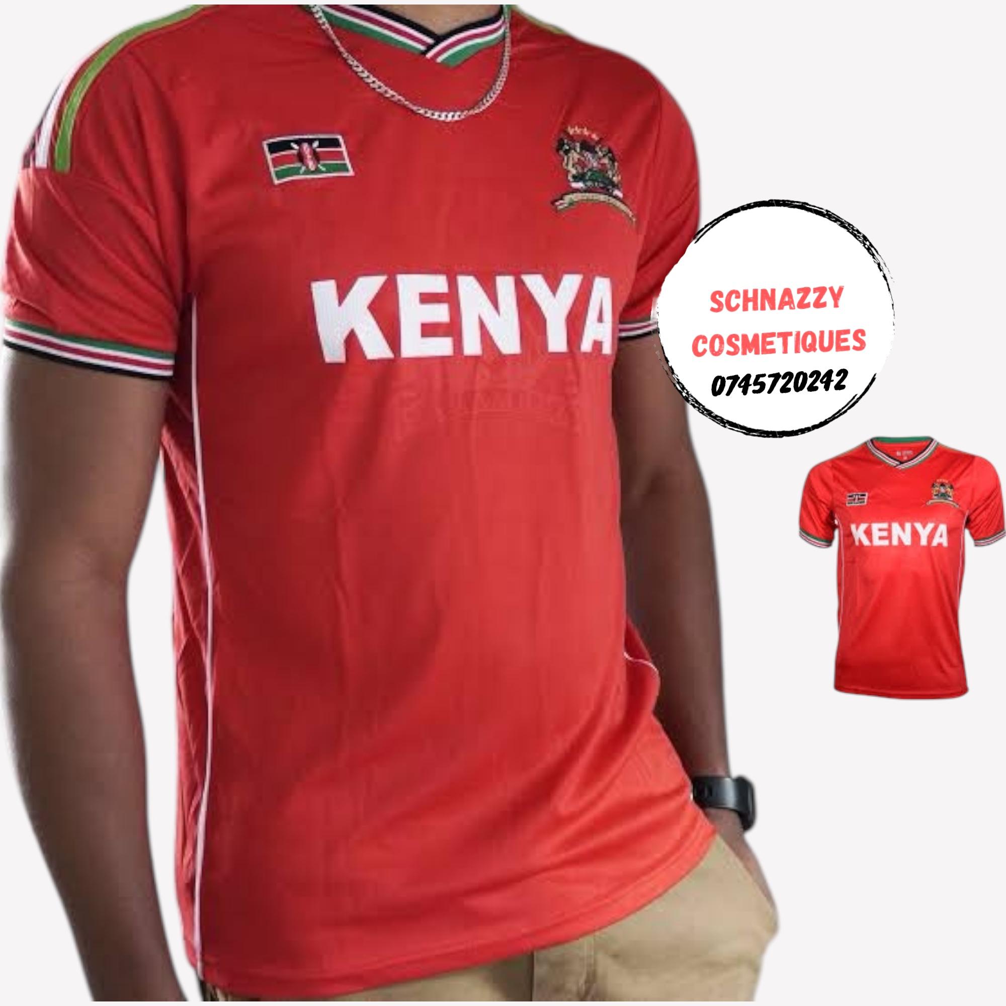Unisex Kenyan Jersey Team Kenya Soccer Jersey Kenyan Flag T-Shirt Football Jersey Futaa Jersey Kenya Tshirt Weekend/Daywear Gymwear Gameday Streetwear Airport Aesthetics Chill Travel Errands Limitless