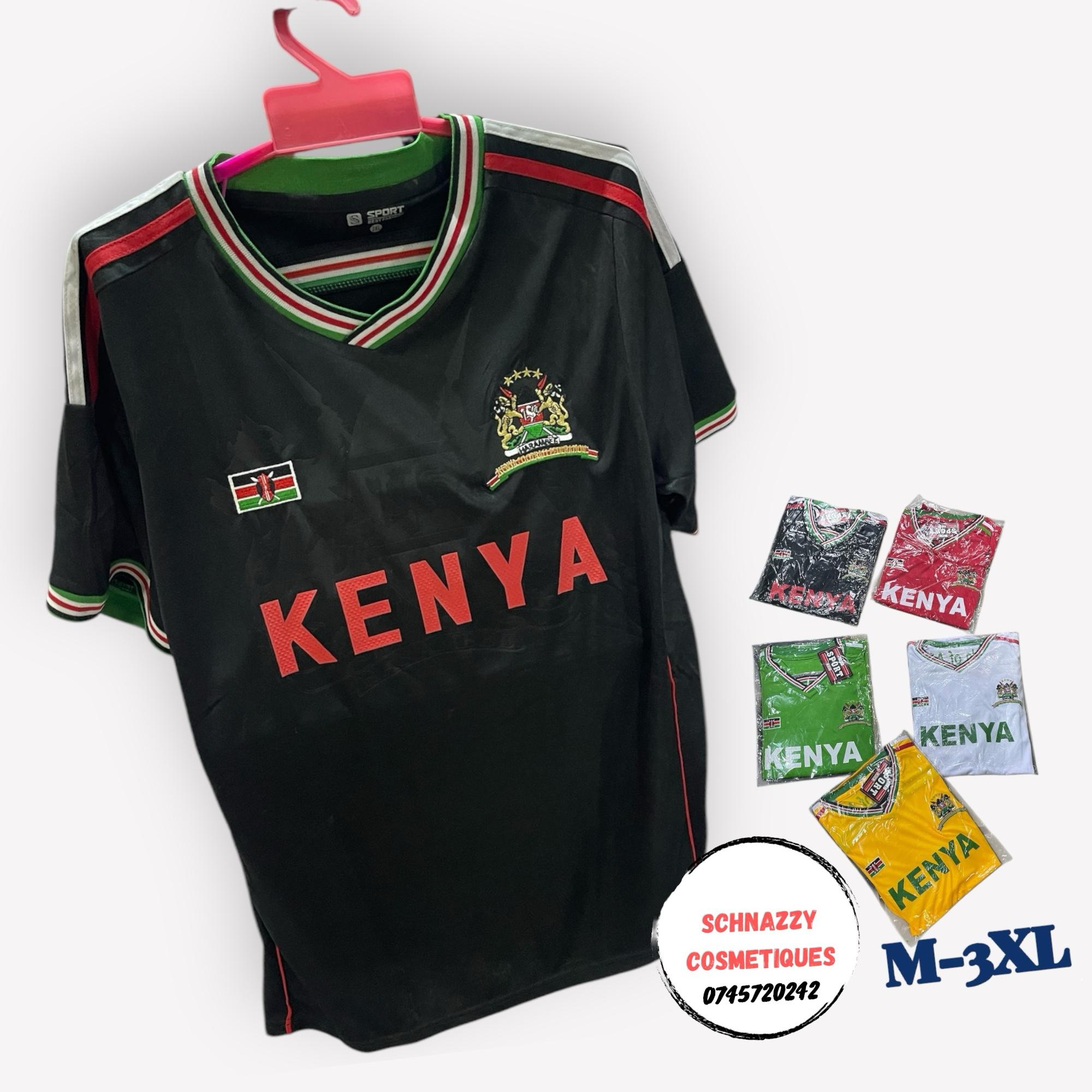 Unisex Kenyan Jersey Team Kenya Soccer Jersey Kenyan Flag T-Shirt Football Jersey Futaa Jersey Kenya Tshirt Weekend/Daywear Gymwear Gameday Streetwear Airport Aesthetics Chill Travel Errands Limitless