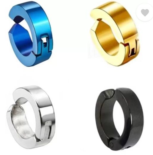 Ear Cuffs Clip-on Hoop Earrings Men & Women Studs Non-Piercing Metal Cuff Non-Piercing Ear Mens Jewelry Stainless Steel Clip-on Earrings