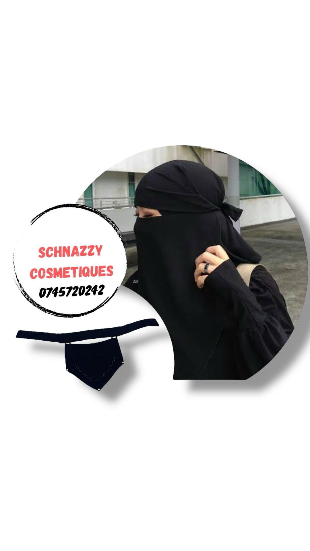 Trending Hijab Pattiplain Nosepiece Ninja Hijab Mask AMAL Muslimah Ninja Hijab, Under Scarf Full Neck Cover, Caps Under Scarf, Head Neck Cover Adjustable One Size Fits All Soft Cotton Balaclava