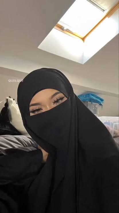 Trending Hijab Pattiplain Nosepiece Ninja Hijab Mask AMAL Muslimah Ninja Hijab, Under Scarf Full Neck Cover, Caps Under Scarf, Head Neck Cover Adjustable One Size Fits All Soft Cotton Balaclava