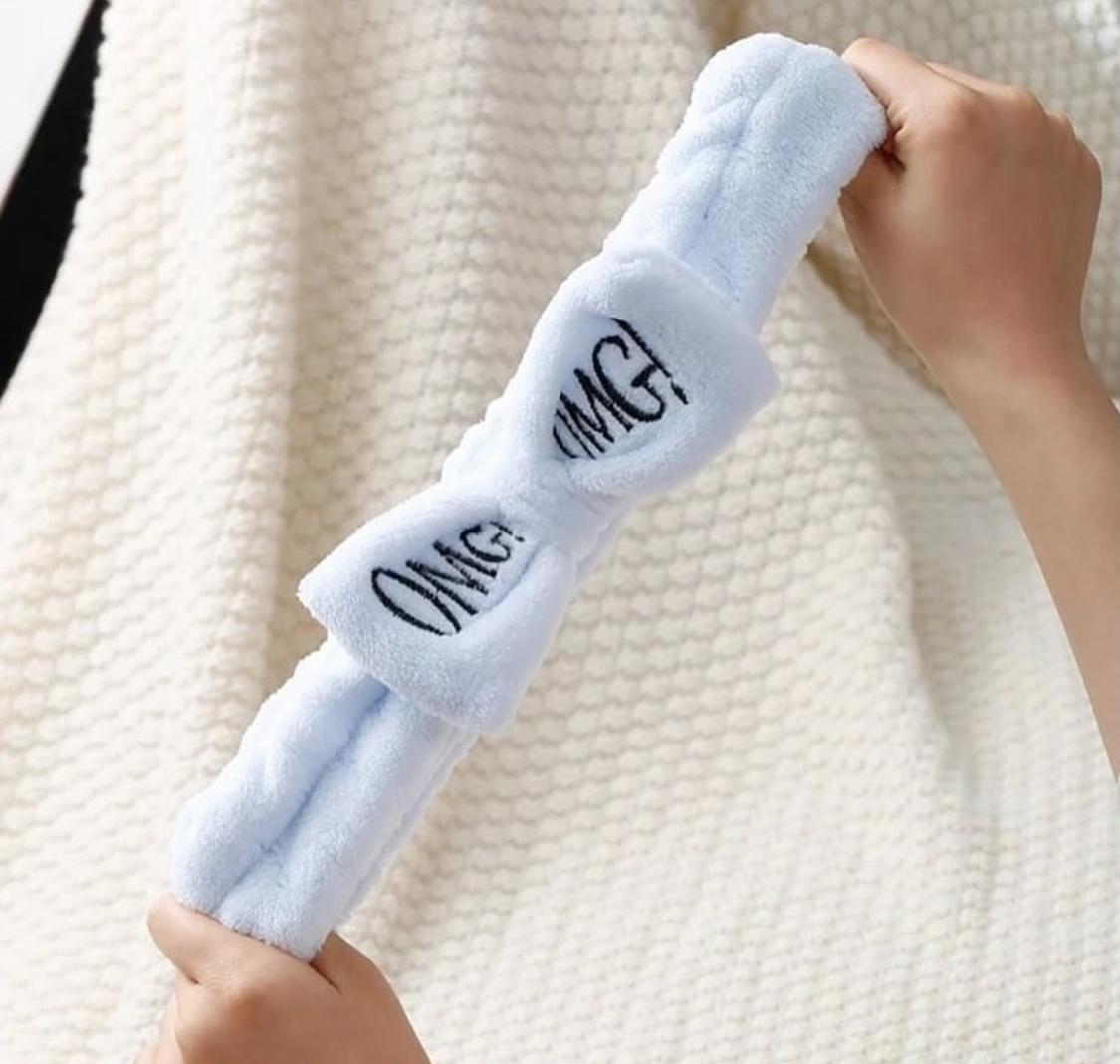 New Arrivals Sale Trending OMG Bow Headband Soft Plush Stretchy Multifunction Cute Style Aesthetics Protect Hair Slips Face Wash Bathroom Makeup Photography  Lounging Travel Outdoor Wear Limitless
