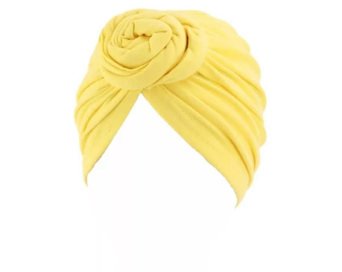 Best Seller Fashion Women Pre Tied Soft African Knotted Turbans Indian Style Twisted Turban Stretchy Easy Slip On Lightweight Durable Colorful Statement Piece Women Ladies Headscarf Turban Beanie Cap
