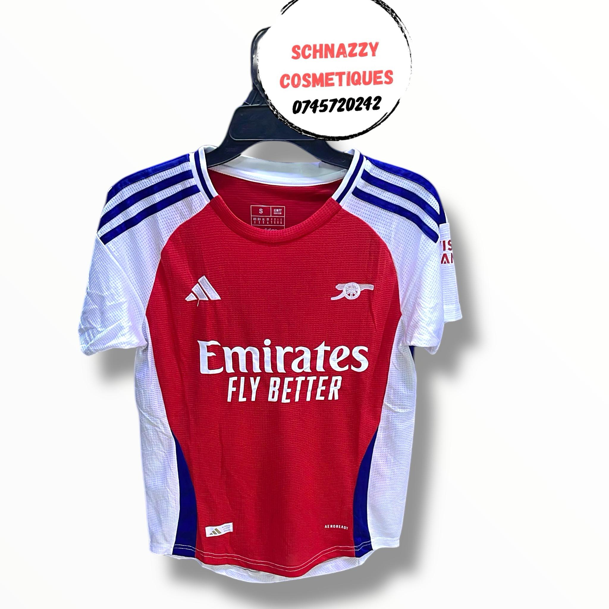 Arsenal Home Away Jersey The Gunners Soccer Jersey T-Shirt Football Jersey Tshirt Weekend/Daywear Gymwear Gameday Streetwear Airport Aesthetics Chill Travel Errands Limitless EPL Premier League Jersey