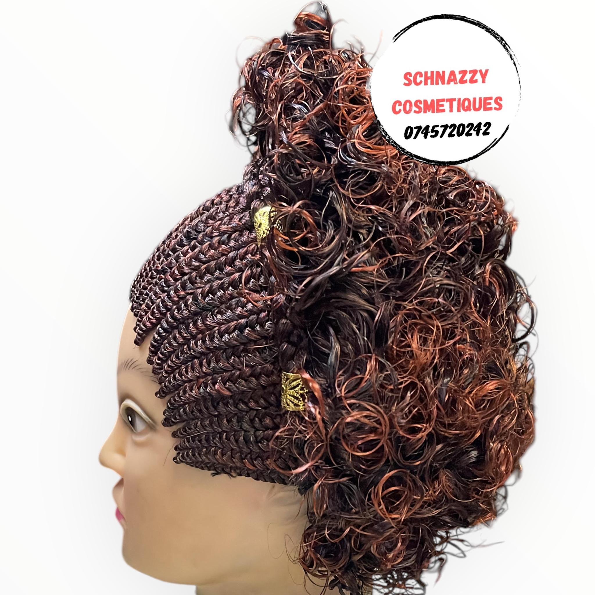 New Trending Half Braided Half Curly Extensions Weave Wig Quick Braid Wig Affordable Wigs Mom Wig Mother's Gift Ideas Lovely Wigs Bob Wig Short Wig