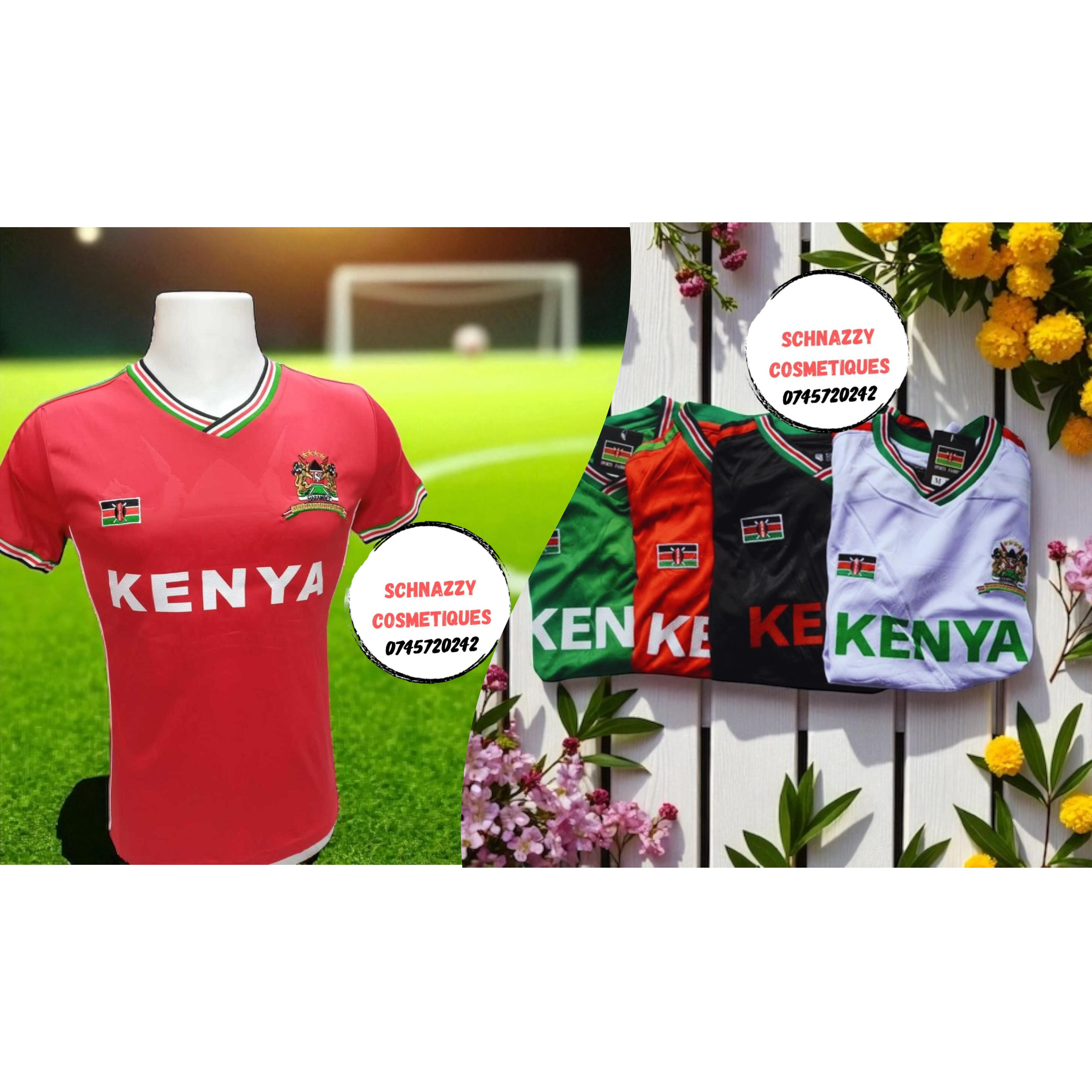 SALE NEW TREND Kenyan Jersey Team Kenya Soccer Jersey Kenyan Flag CHAN Football Futaa Soka Match Kenya Tshirt Weekend Daywear Gym Gameday Streetwear Airport Aesthetics Chill Travel Errands Limitless