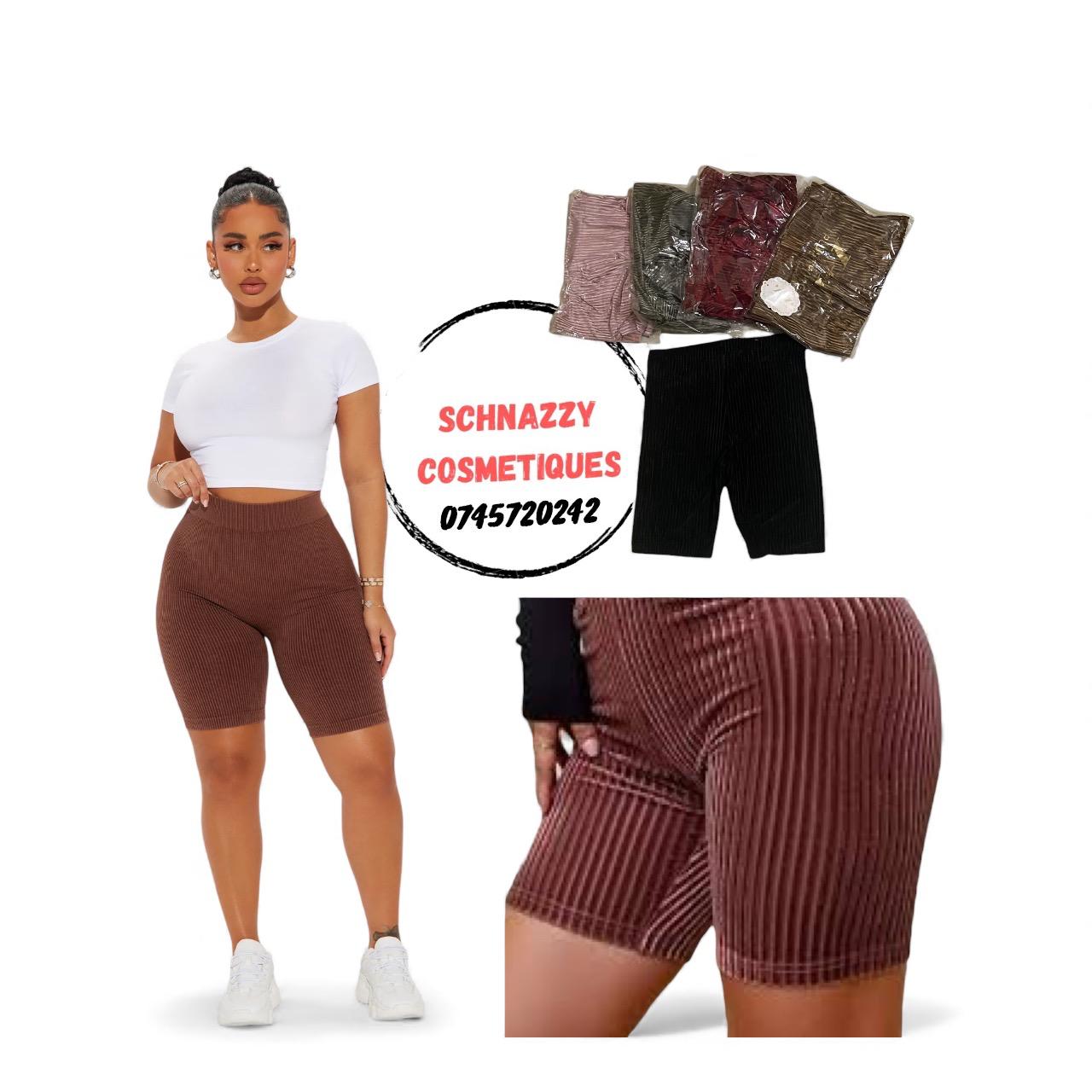 SALE Trending Women Solid Color 1pc Ribbed Biker Shorts Bike Shorts Comfortable Good Stretch Tight Fit Breathable Sculpting Cosy Wear PINK