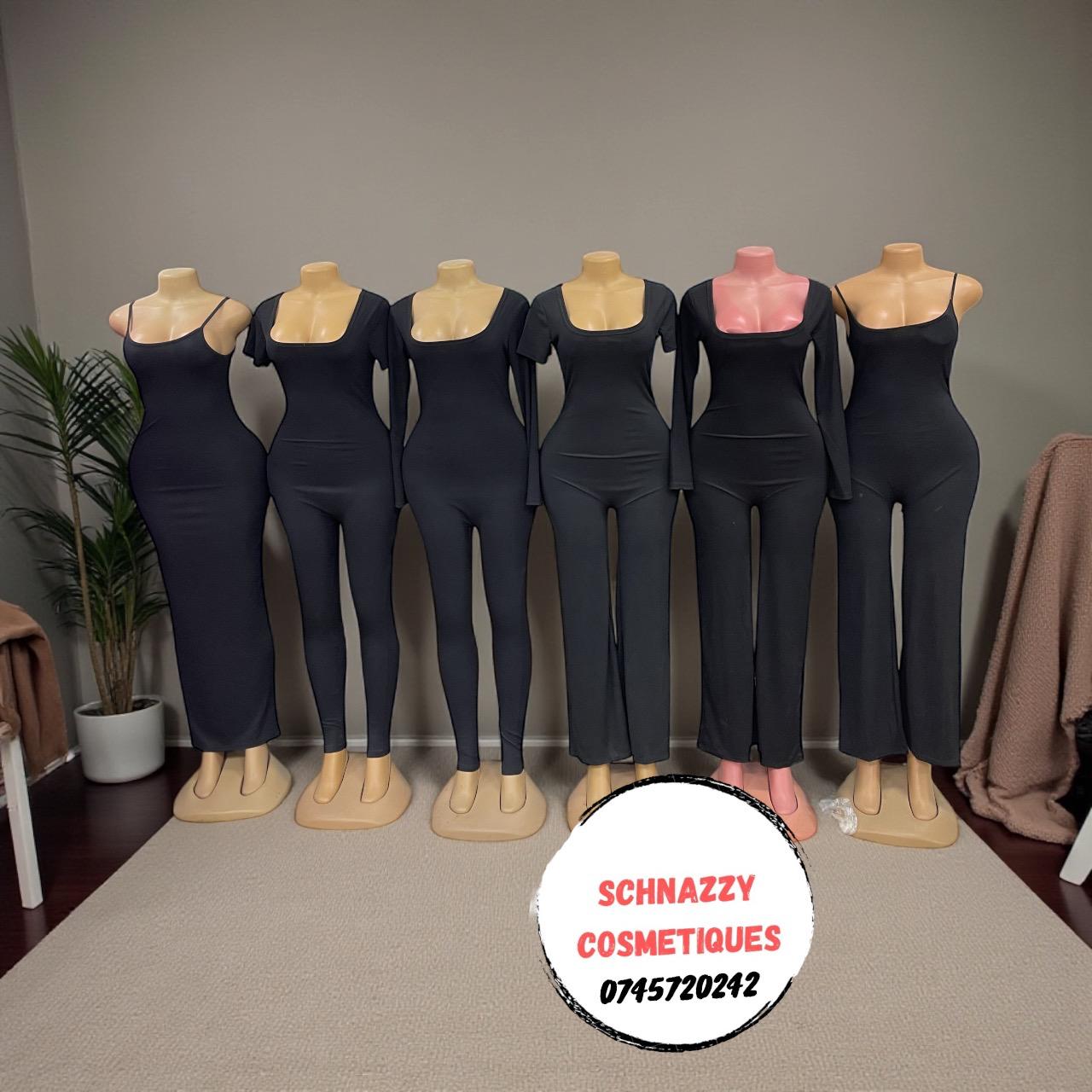 [New] Wideleg RIBBED Sleeve Jumpsuit Catsuit Flared Bottom Wide Leg Pants Women Jumpsuit Casual Athletic Trendy Stylish Fashion Everywhere Everyday Wear Ladies Baddie Comfy-Chic ONE SIZE 1PC