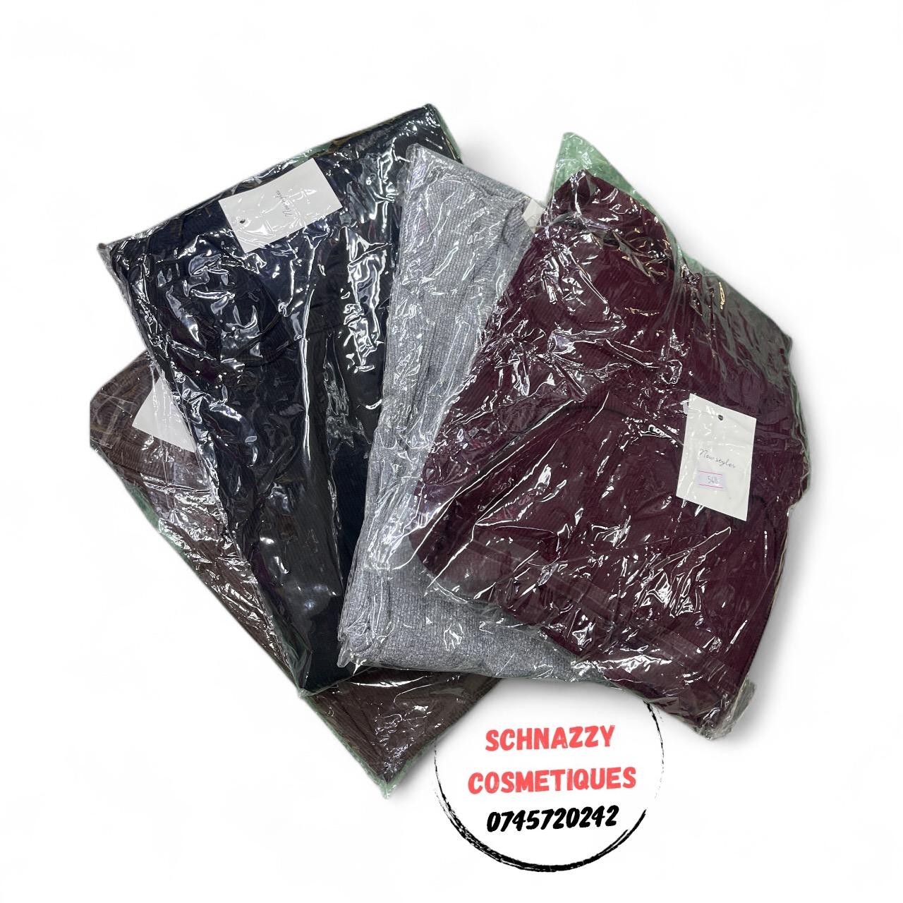 [New] Wideleg RIBBED Sleeve Jumpsuit Catsuit Flared Bottom Wide Leg Pants Women Jumpsuit Casual Athletic Trendy Stylish Fashion Everywhere Everyday Wear Ladies Baddie Comfy-Chic ONE SIZE 1PC