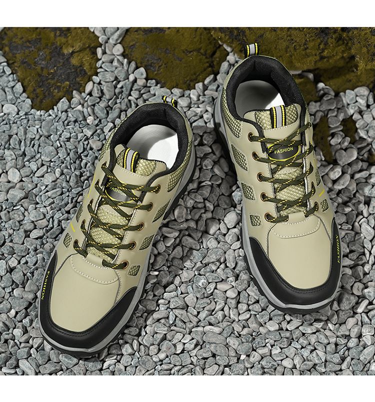 Men's Safety Shoes Work Boots - Anti-Slip Breathable Lightweight for Construction Farm Outdoor Hiking Trekking Running Sports Casual Wear Farm Shoes Kenya
