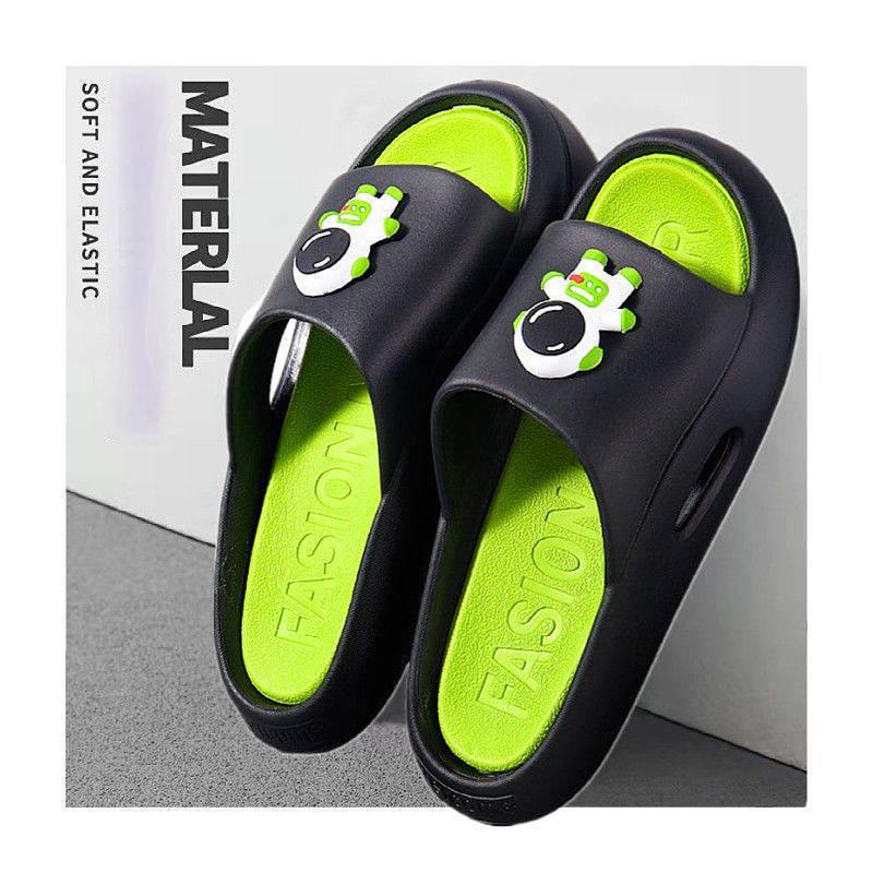 Men's Quick-Dry Bathroom Sandals - Non-Slip Anti-Skid Shower Slippers with Thick Soft Sole, Summer Indoor-Outdoor Unisex Slides for Couple & Home Use(Runs Small - Size Up 1)(FBK )(discount)