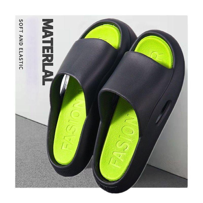 Men's Quick-Dry Bathroom Sandals - Non-Slip Anti-Skid Shower Slippers with Thick Soft Sole, Summer Indoor-Outdoor Unisex Slides for Couple & Home Use(Runs Small - Size Up 1)(FBK )(discount)