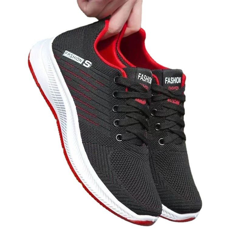 Men's All-Weather Outdoor Running Sneakers - Anti-Slip Breathable Mesh Sports Shoes with Durable Sole for Daily Use, Gym & Kenya Rainy/Dry Seasons (FBK-Delivery 2-6 days)