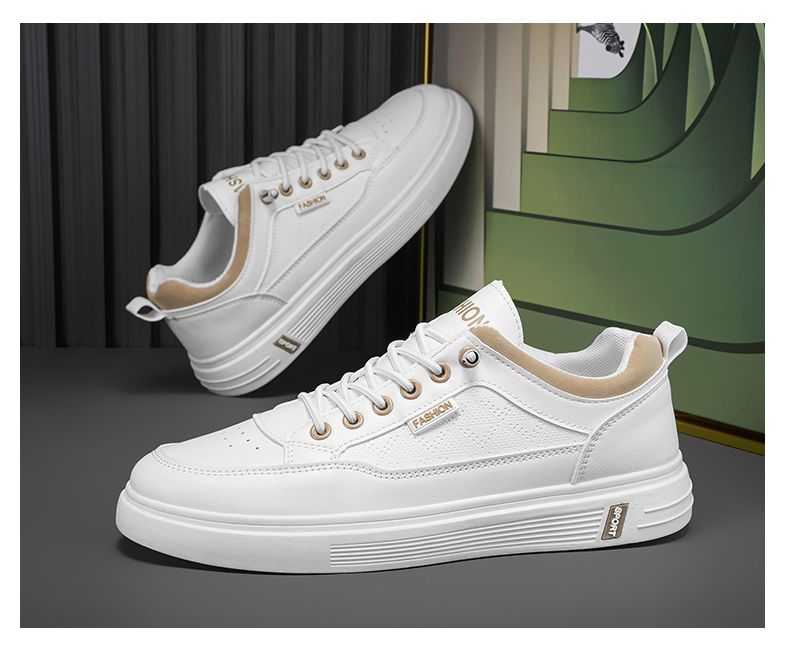 Hot Youth Men's Casual Sports Sneakers Man - Trendy Breathable Mesh Shoes Viatu vya Kiume with Non-Slip & Wear-Resistant Rubber Sole & Lace-Up for Versatile Street Fashion