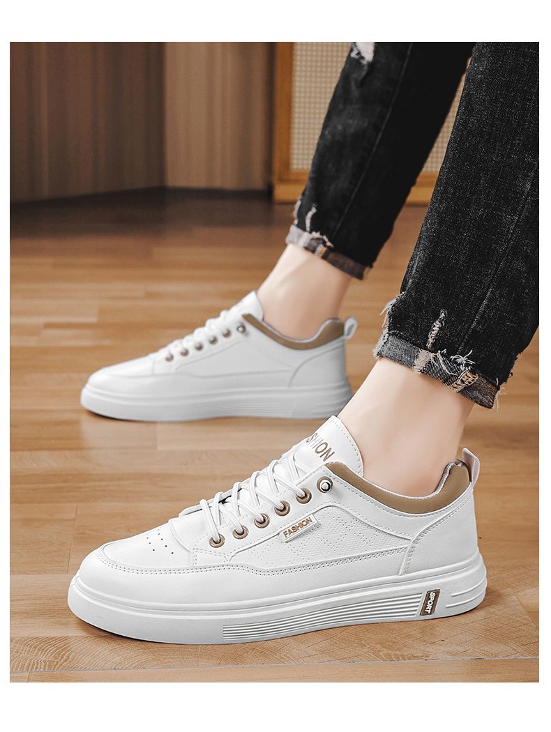 Hot Youth Men's Casual Sports Sneakers Man - Trendy Breathable Mesh Shoes Viatu vya Kiume with Non-Slip & Wear-Resistant Rubber Sole & Lace-Up for Versatile Street Fashion