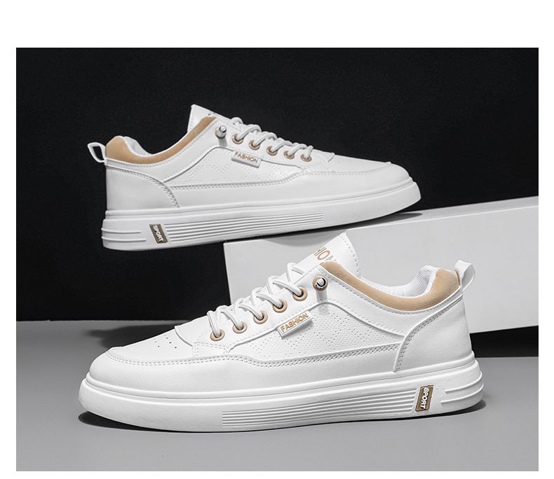 Hot Youth Men's Casual Sports Sneakers Man - Trendy Breathable Mesh Shoes Viatu vya Kiume with Non-Slip & Wear-Resistant Rubber Sole & Lace-Up for Versatile Street Fashion