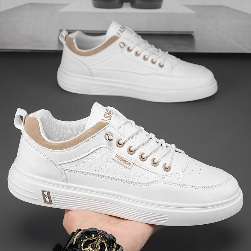 Hot Youth Men's Casual Sports Sneakers Man - Trendy Breathable Mesh Shoes Viatu vya Kiume with Non-Slip & Wear-Resistant Rubber Sole & Lace-Up for Versatile Street Fashion
