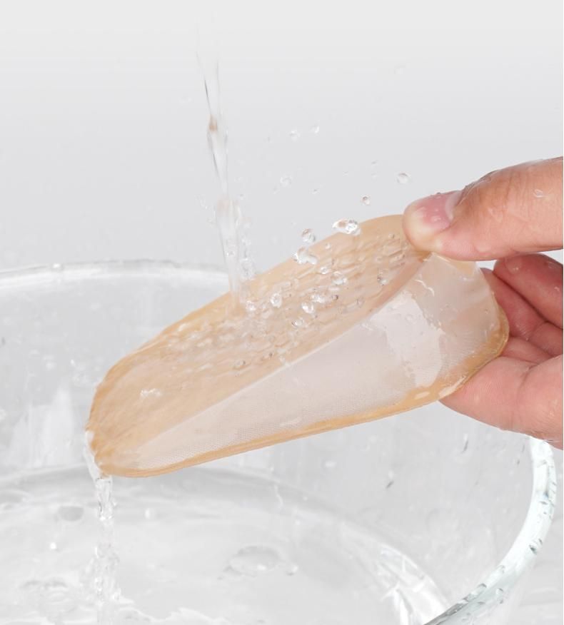 【 Heel 2.5cm 】【2 pairs】  Lift Gel Insoles - PU & Silicone Half-Size Adjustable Pads, Soft CushionShoe Inserts for High Heels men shoes  women shoes    (FBK delivery 2-6 days)（discount）