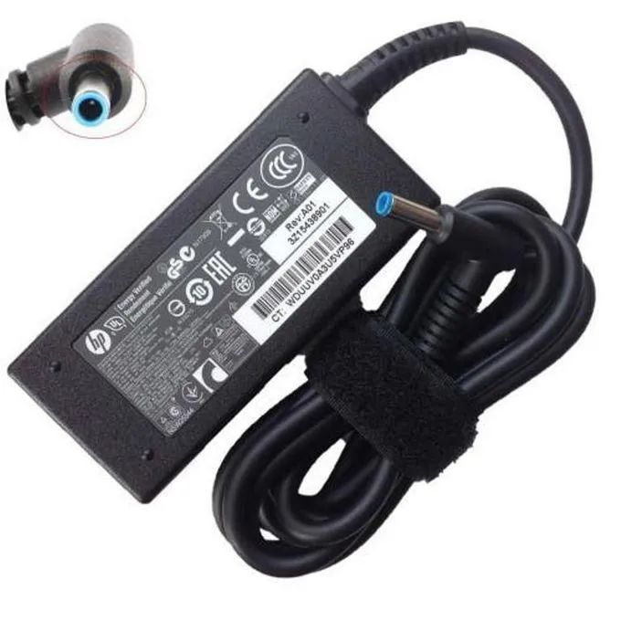 🔥 HOT SALE! Original HP Laptop Small Pin Charger 19.5V 3.33A 65W – Blue Pin Fast Power Adapter