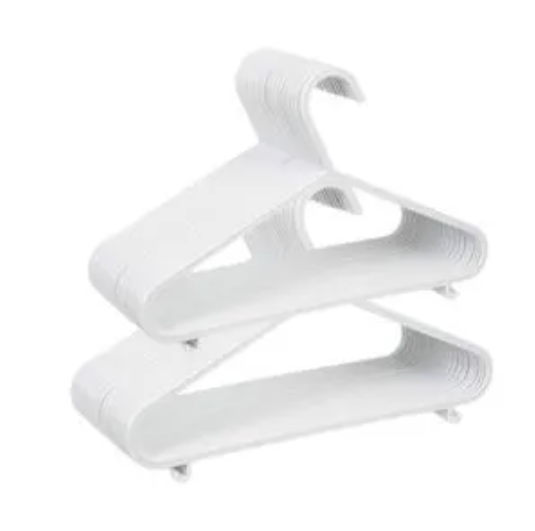 Heavy Duty Non-Slip Plastic Clothes Hangers – Durable Grey Wardrobe Organizers (3/6/12 Pcs)🔥🔥🔥