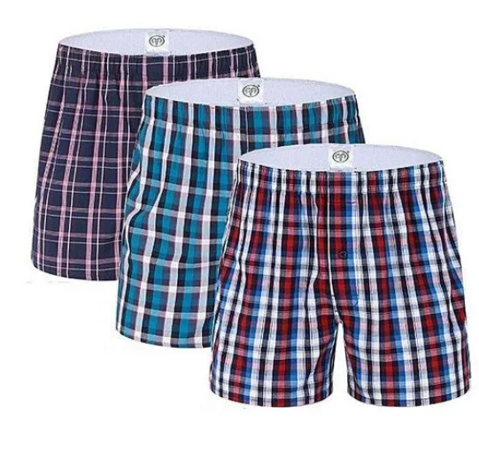 3 Pcs Quality Cotton Men’s Boxers – Soft, Breathable, Comfortable Innerwear for Male, Boys Men’s undergarments, Innerwear for men