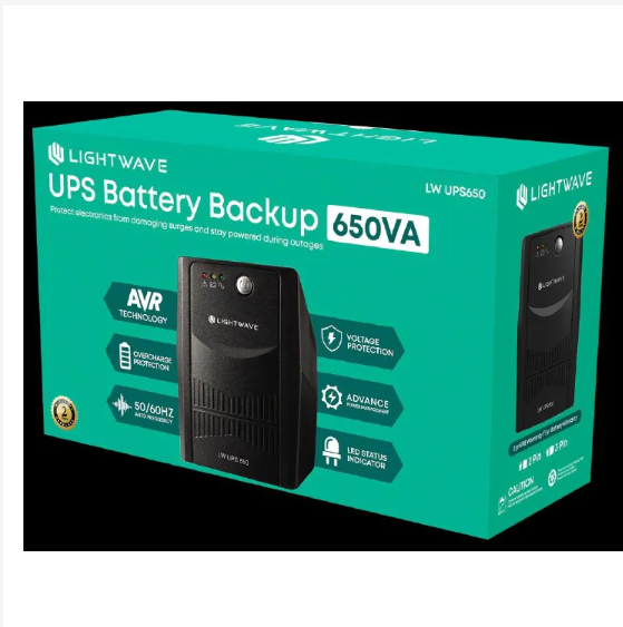 Lightwave LW UPS 850VA – Line Interactive Power Backup System