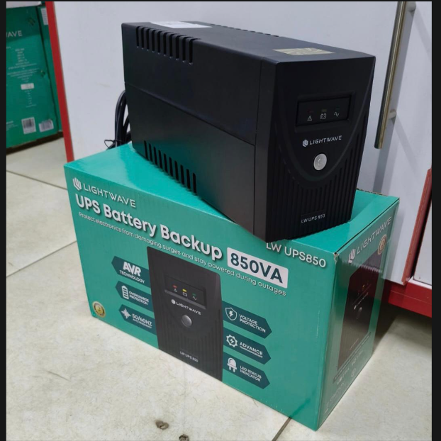 Lightwave LW UPS 850VA – Line Interactive Power Backup System