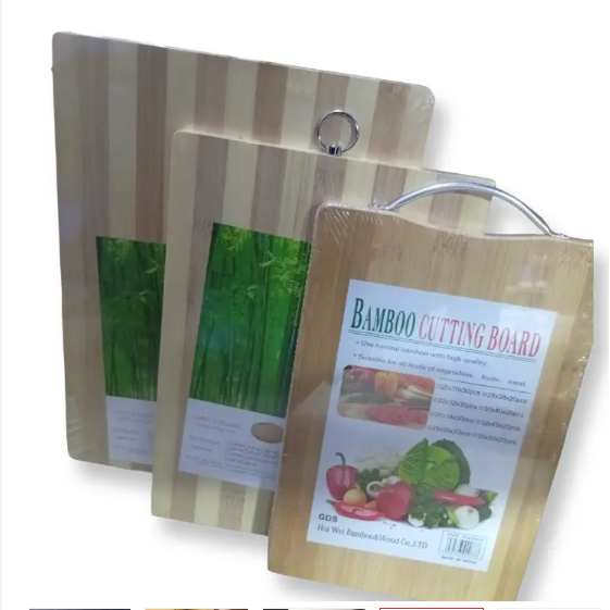 Bamboo Chopping Board with Handle – Premium Wooden Cutting Board 🔥🔥