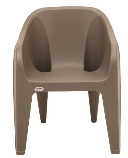 Hil Plastic Chair for Adults – Durable Indoor & Outdoor Dining Seat (Assorted)