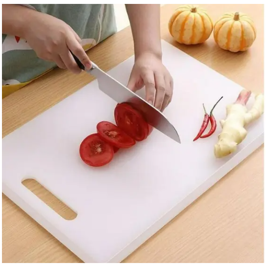 Plastic Chopping Board – Hard Durable Cutting Board for Meat & Vegetables