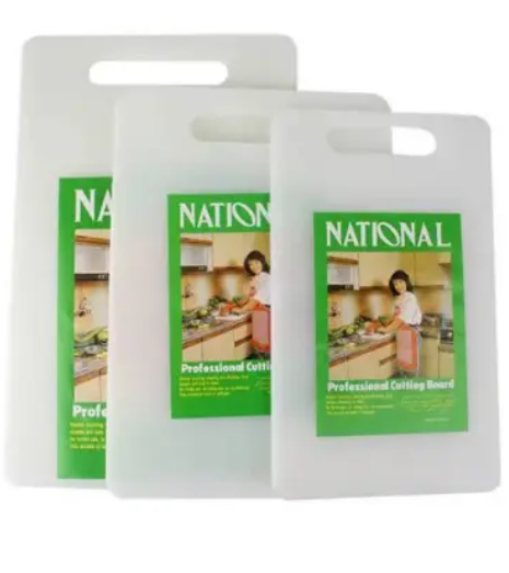 Plastic Chopping Board – Hard Durable Cutting Board for Meat & Vegetables