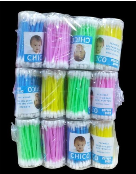 244 pcs/pack Bamboo Cotton Buds Cotton Swabs Ear Buds