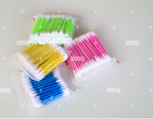 244 pcs/pack Bamboo Cotton Buds Cotton Swabs Ear Buds