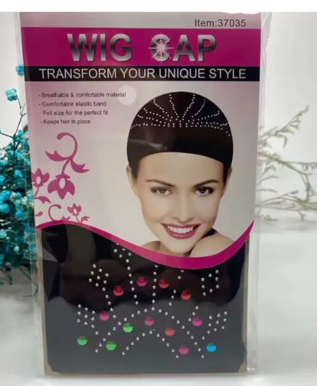 3/4PCS Transparent Stretchy Wig Caps – Nude Weave Caps for Braids, Wigs & Protective Styling