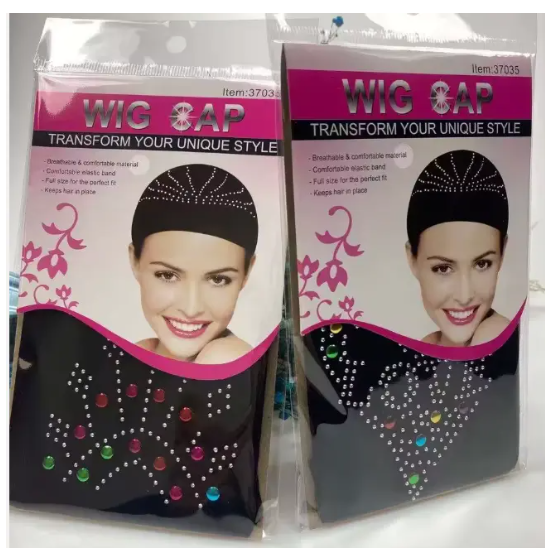 3/4PCS Transparent Stretchy Wig Caps – Nude Weave Caps for Braids, Wigs & Protective Styling