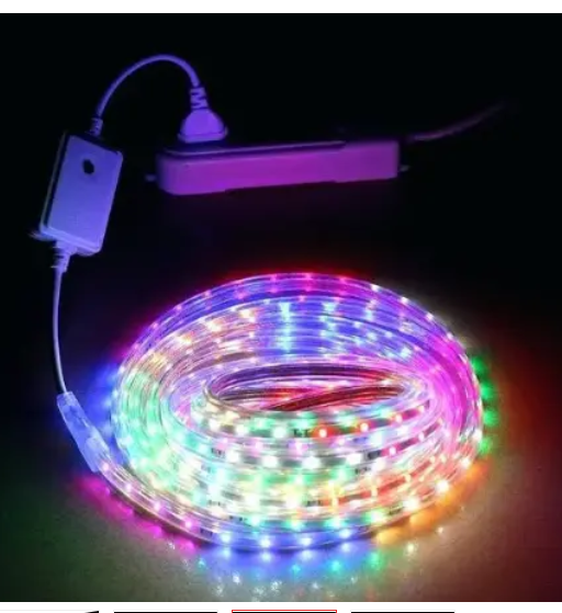 LED SMD 10m Strip Snake Light For Decoration With 7 Colors..Bright colours: red, green, blue, white, cyan, orange, pink/ purple. Constant single colour mode Flash and fade multi-colour modes