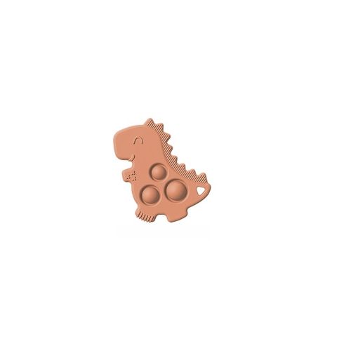 Silicone baby teethers with POP, 3 pcs /1 set teether for baby care & soothing, food grade silicone teether.
