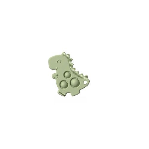 Silicone baby teethers with POP, 3 pcs /1 set teether for baby care & soothing, food grade silicone teether.