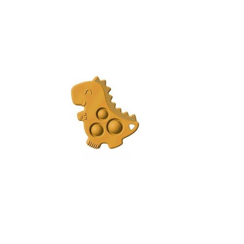 Silicone baby teethers with POP, 3 pcs /1 set teether for baby care & soothing, food grade silicone teether.