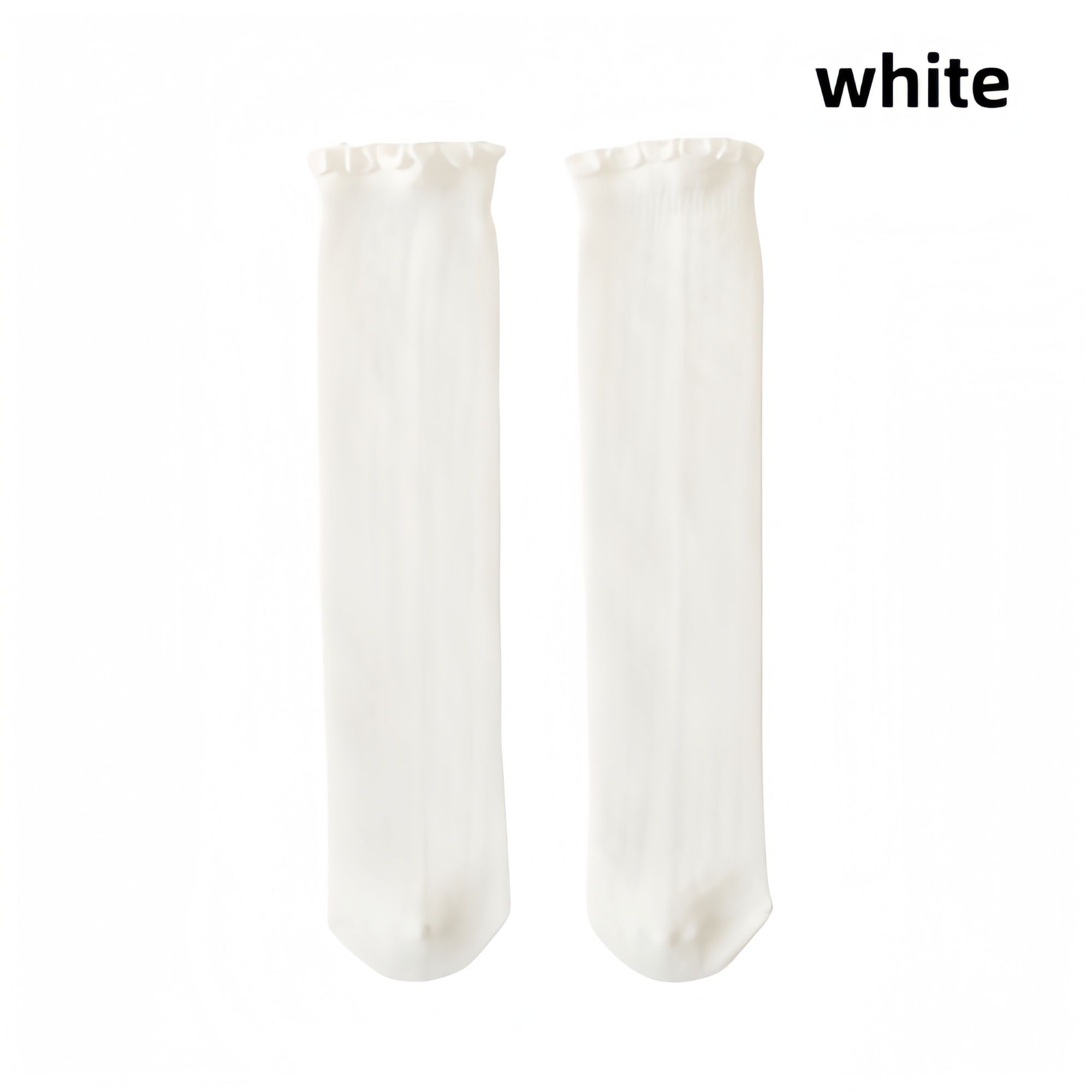 The new fashion breathable wooden ear edge girls' socks, princess socks, cotton children's socks，girls clothing scoks