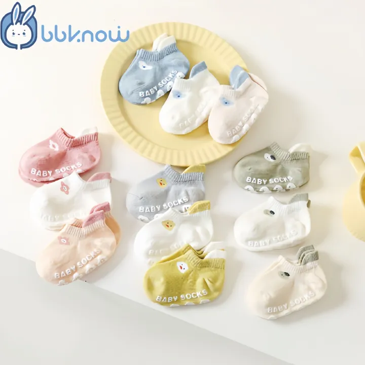 3 Paris, Slipper socks for baby boy&girl, kids learn walk socks, Non-slip socks for baby boys, cloth baby boys socks popular pattern, indoor activty baby floor sock, learn walking sock for little one