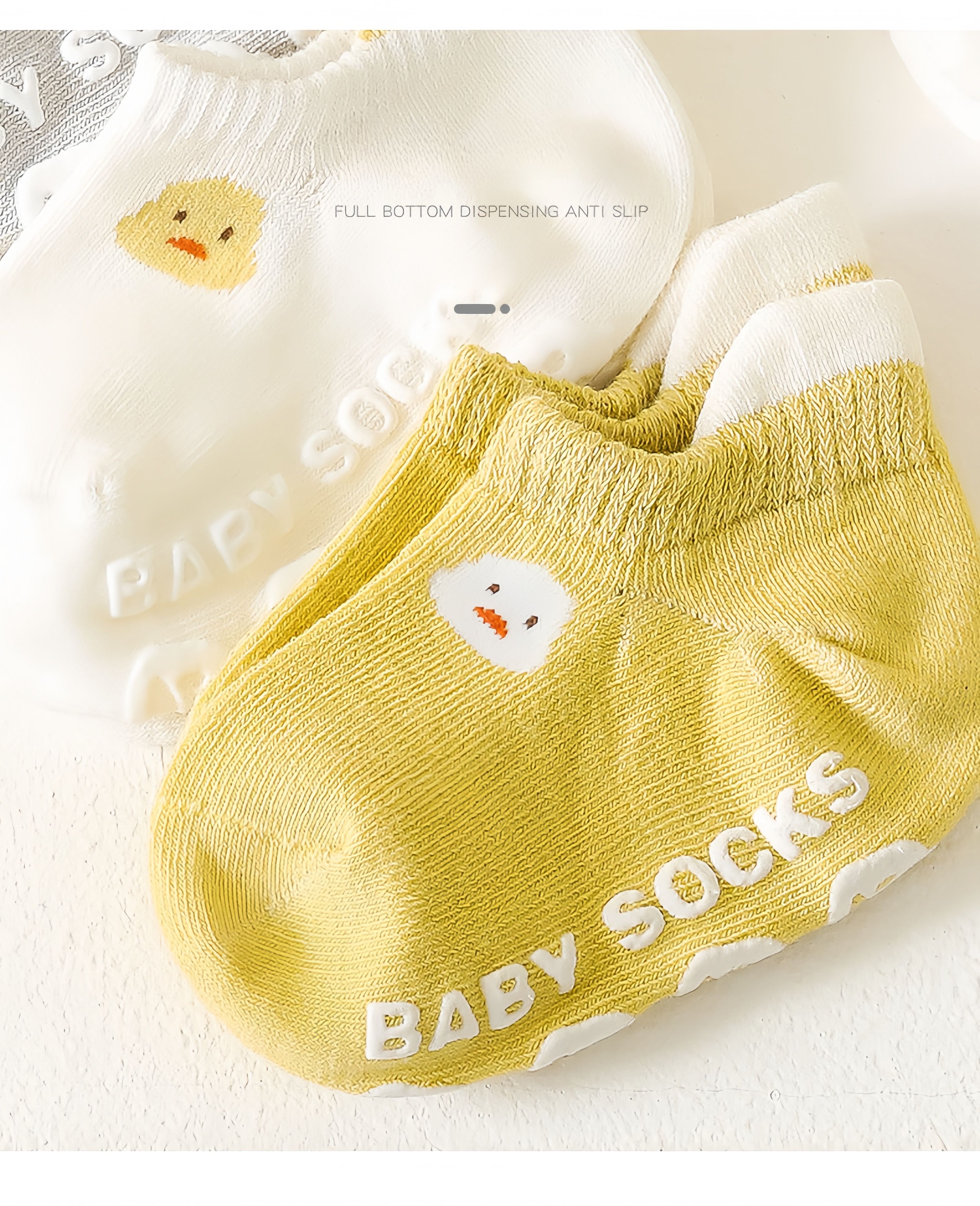 3 Paris, Slipper socks for baby boy&girl, kids learn walk socks, Non-slip socks for baby boys, cloth baby boys socks popular pattern, indoor activty baby floor sock, learn walking sock for little one