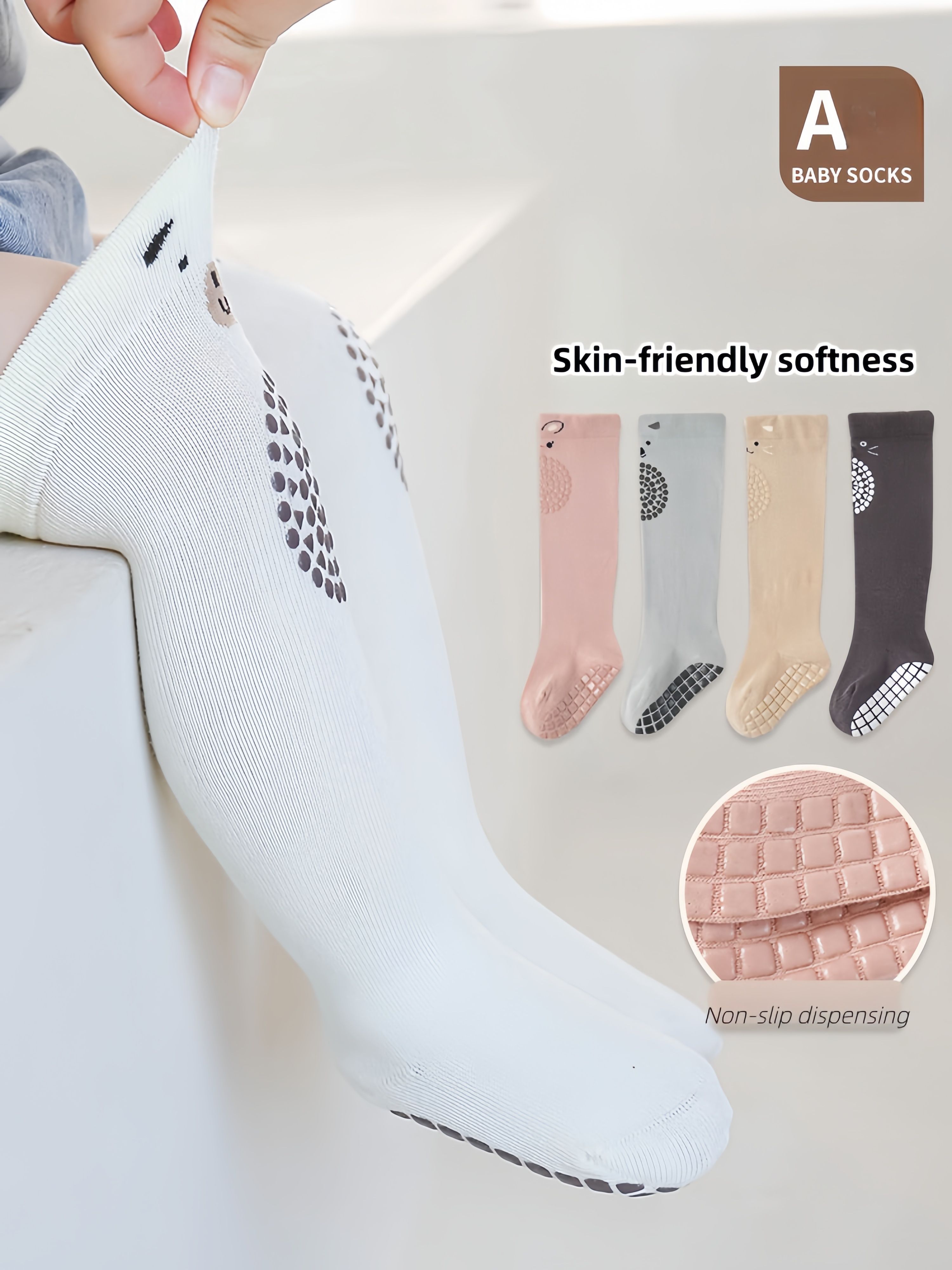 Baby boy&girl sock, floor socks for baby boys, Knee pads for babies，popular long sock in summer, Household essentials clothes socks